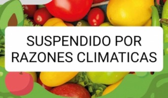 VERDURAZO SUSPENDIDO POR RAZONES CLIMTICAS